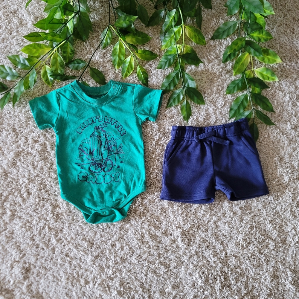 Baby Boy Golf Outfit (0-3 Months)